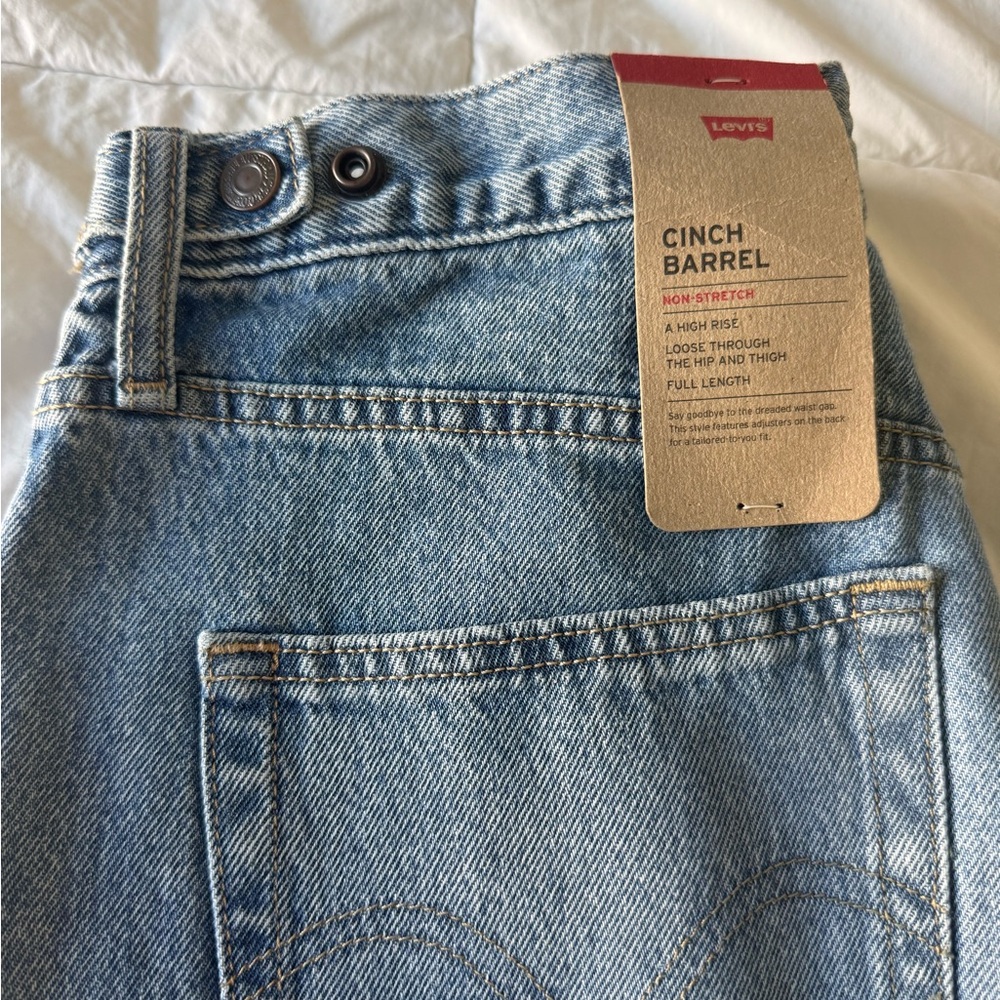 Levi's Cinch Barrel Jeans - Classic Blue